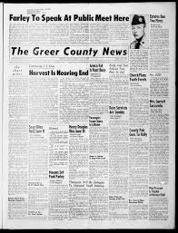 The Greer County News (Mangum, Okla.), Vol. 31, No. 24, Ed. 1 Monday, June  13, 1960