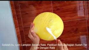 Tidak ada salahnya jika anda mencobanya sebagai peluang usaha. Cara Membuat Lampion Benang Karakter By Yunita Angriani
