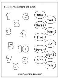 The numbers are dashed and show the children how to start the number. Free Numbers 1 10 Worksheets Teacher S Zone