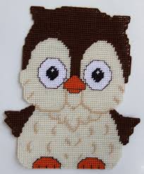 Find this plastic canvas pattern at: Plastic Canvas Owl Wall Hanging Plastic Canvas Kits Com