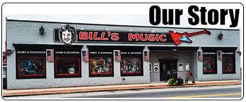 Bill's Music instrument retailer family owned & operated since 1965!
