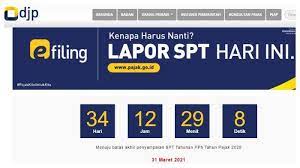 Cara Lapor Spt Tahunan 2020 Secara Online Batas Waktu Sampai 31 Maret 2021 Tribunnews Com Mobile