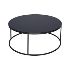 Round marble table wanatour co. Buy Black Glass And Metal Circular Coffee Table From Fusion Living