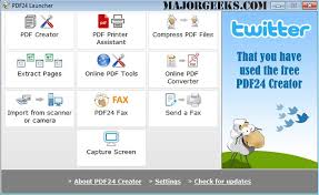 Công cụ tạo pdf24 là món quà dành cho khách hàng, người dùng trang web, bạn bè. Majorgeeks Com Majorgeeks