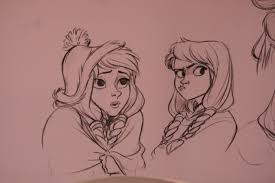 Posts From A Wannabe Animator Amandajozeph Frozen Sketches At D23 By Jin Kim Tangled Concept Art Character Design Sketches Art