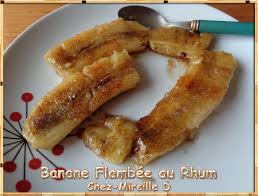 Banane Flambee Au Rhum Chez Mireille D