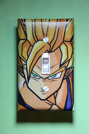 Dragon Ball Z Light Switch Plate Cover Gamer Room Home Decor Comic Book Gaming Nintendo Wii U Anime Dragonball By Comicrec Gamer Room Dragon Ball Z Dragon Ball