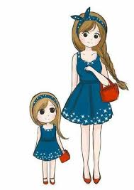 Find & download the most popular mom and daughter photos on freepik free for commercial use high quality images over 9 million stock photos. Easy Mother Daughter Mother And Baby Drawing With Color Novocom Top
