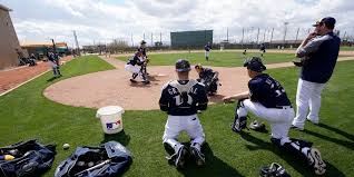 If you get four balls you get a walk. Mlb Spring Training Teams Need Catchers But They Don T Want To Pay