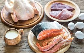 Protein Diet Raw Products On The Wooden Background By Alex9500 S Photos Ad Ad Raw Diet Protein Low Carb Diet Plan Protein Diets Healthy Ingredient