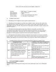 Rpp resensi bahasa indonesia kelas xi sma kurikulum 2013 revisi 4 pertemuan. Rpp Teks Puisi Kd 3 8 Dan 4 8 Docx Rencana Pelaksanaan Pembelajaran 8 Sekolah Mata Pelajaran Kelas Semester Materi Pokok Alokasi Waktu A 1 Smp Negeri Course Hero