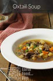 Traditional Oxtail Soup Recipe German Style Recipe Oxtail Soup Soup Recipes Oxtail