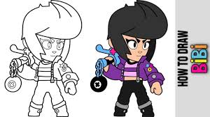 #draw #drawings #howto #howtodraw #color #coloring #coloringpages #fanart #wallpaper #desktop #drawitcute #colt #brawler #videotutorial #tutorial. How To Draw Bibi Legendary Brawler Brawl Stars Animation Tips And Tricks New Brawler Youtube
