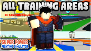 Inspired by super power training simulator. All Training Areas In Super Power Fighting Simulator Roblox Youtube
