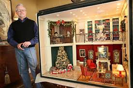 Christmas In Miniature In 2020 Dolls House Interiors Doll House Miniature Christmas