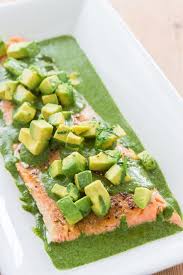 Poached Salmon With Salsa Verde Recipe Salmon Recipes Poached Salmon Food