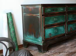 Vintage Modern Dresser Buffet Console Hand Painted Black Farmhouse Rustic Chic Boho By The Turquoi With Images Dresser Furniture Shabby Chic Dresser Green Dresser