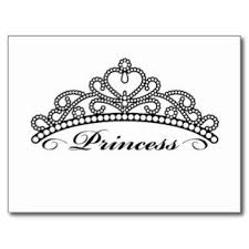 Princess Crown Postcards Princess Crown Post Card Templates Princess Crown Tattoos Crown Tattoo Princess Tiara Tattoo