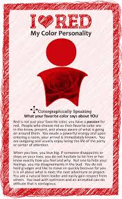 My Favorite Color Is Red Meaning Thelandofcolor Com Red Meaning Color Psychology Color Personality