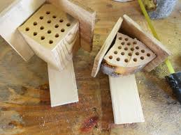 Make sure your bee house is firmly fixed to a wall, a tree, or the ground; Make Your Own Little Bee Houses 8 Steps With Pictures Instructables