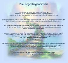 Die Regenbogenbrucke Http Www Heliweb De Nicole Rhein Assets Images Regenbogenbruecketext Jpg Regenbogenbrucke Freunde Furs Leben Hundehimmel