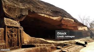 Kanheri Caves Mumbai India Stock Photo ...