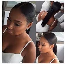 Pin By Mel On Wedding Hair Low Ponytail Hairstyles Wedding Ponytail Hairstyles Black Ponytail Hairstyles