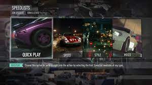 It can be accessed through the player's phone, but can not be unlocked until they have completed all of the story missions. Speedlists Update Need For Speed Wiki Fandom