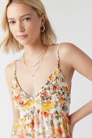 Francesca's Casey Floral Mini Dress