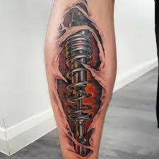 Pin By Bogdan Ungurianu On Ink Thinks Calf Tattoo 3d Tattoos Life Tattoos