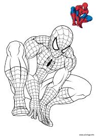 The amazing spiderman ready to shoot his webs coloring pages. Coloriage Spiderman 3 En Reflexion Dessin Imprimer Spiderman Coloriage Spider Man Spiderman Coloring Avengers Coloring Pages Superhero Coloring Pages