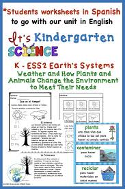 Science Worksheets In Spanish In 2020 Science Student Kindergarten Science Free Science Lesson