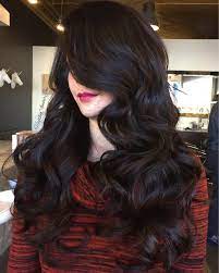 Amber Joy Rogan On Instagram Big Rich Beautiful Was Our Theme Today For My Sweet Guest Laura Dark Chocola Hair Styles Hair Color Balayage Hair Color Dark