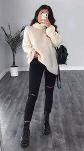 6 Moglichkeiten Die Nacht Zu Rocken Sieht Trotz Winterkalte Aus Trendy Outfits Winter Trendy Fall Outfits Cute Casual Outfits