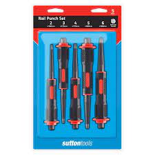 A nail punch is usually needed to drive the nail head just below the surface to allow for. Sutton Tools Nail Punch Set 5 Piece Home Hardware