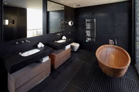 Badezimmer schwarz weiss dekorieren hugdailyorg. 38 Beispiele Fur Badezimmer In Schwarz Archzine Net