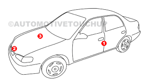 mercedes benz paint code locations touch up paint