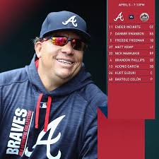 Bartolo Colon Takes The Mound For The Braves At Citi Field At 7 10 Chopon Atlanta Braves Braves Brandon Phillips