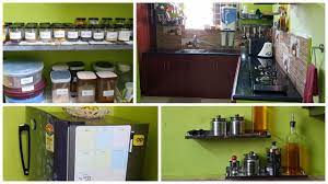 My Small Kitchen Tour Kitchen Organization Ideas Indian Kitchen Tour Tamil Youtube Small Kitchen Kitchen Organization Small Pantry Organization