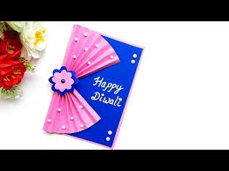 These will enhance the beauty of the festival as they match the. Diy Diwali Greeting Card Handmade Diwali Card Making Ideas How To Make Greeting Card For Diwali Youtube