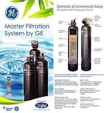 Ceramic filter to remove dust, dirt and bacteria. Ge Master Filtration System Water Filter Supplier Malaysia