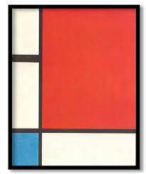 In this type, developed by piet mondrian in around 1930, the edge of the painting. Composition With Red Blue And Yellow By Piet Mondrian 1930 Framed Wall Art Wall Decor Paintings Wall Coverings Decals More