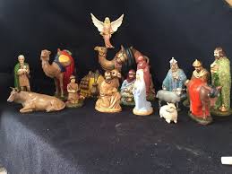 Christmas Nativity Set Holland Mold 17 Pieces Ceramic Christmas Nativity Set Nativity Set Christmas Nativity