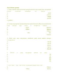 Salah satu cara menyimpan wordbook pada excel adalah dengan menggunakan …. Contoh Soal Simulasi Internet