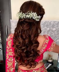 Pin By Weddingsonly On Wedding Hair Style Bridal Hairstyle Indian Wedding Engagement Hairstyles Indian Bridal Hairstyles