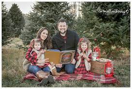 Family Christmas Mini Session At Christmas Tree Farm Milk And Cookies Lanterns Family Christmas Pictures Christmas Family Photos Christmas Tree Farm Photos