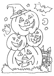To download the full size picture simply click on the image or text link underneath the image. Free Printable Halloween Coloring Pages For Kids