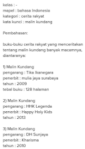 Malin kundang pemeran / tokoh: Nama Pengarang Cerita Malin Kundang Tolong Besok Di Kumpulin Brainly Co Id