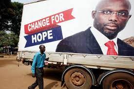الأسطورة جورج ويا رئيسا لليبيريا صحيفة وطني الحبيب الإلكترونية george weah liberia george
