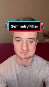 Filter Wo Man Gucken Kann Ob Beide Gesichtshälfte Leicht Sind